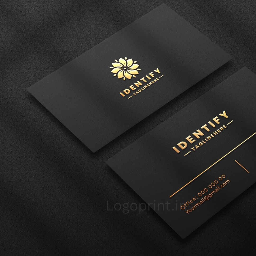 Name Embossed Business Cards