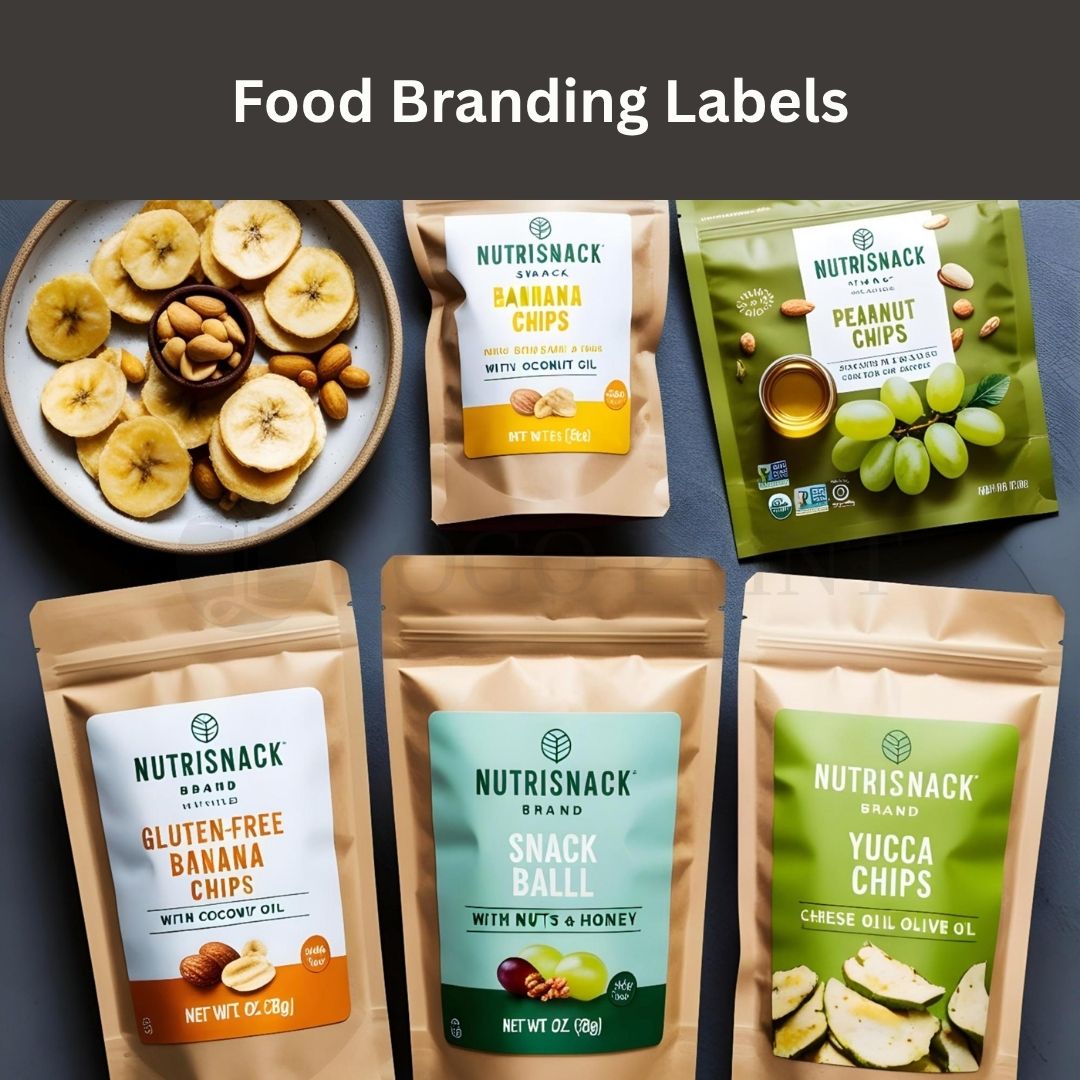 Food branding Stickers